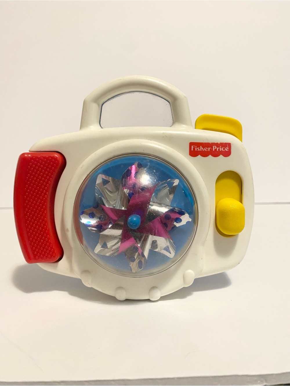 Fisher Price Pinwheel Baby Camera Toy Vintage 1995 90s Toddler Classic 4/$20 🛑